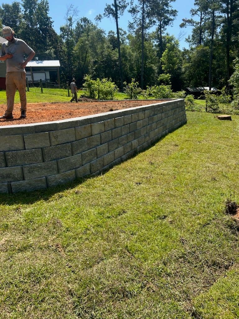 Enhance Your Yard with Our Custom Retaining Walls image