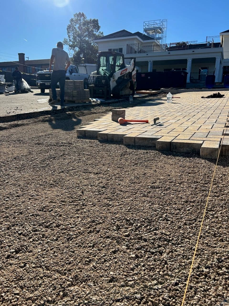 New Paver Installation for FSU Parking Lot image